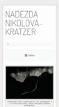 Mobile Screenshot of nadezdanikolova.com